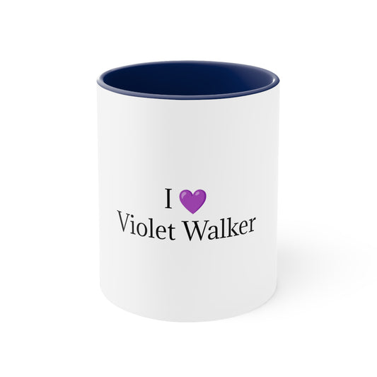 I Love Violet Walker Mug